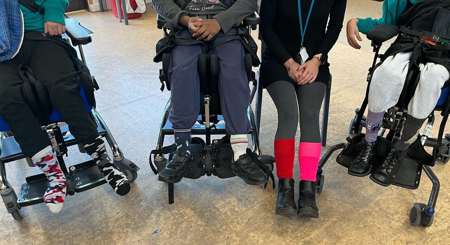 socks in shoes